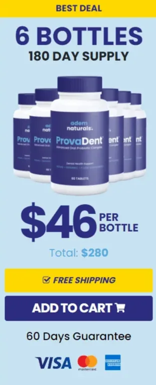Provadent 6 bottle